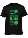 Irish Taller Baller Mens Graphic Tee