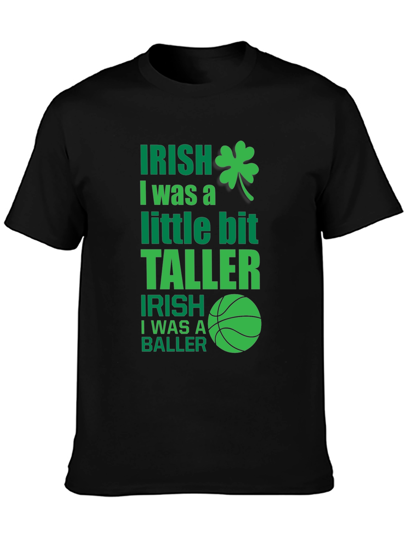 Irish Taller Baller Mens Graphic Tee