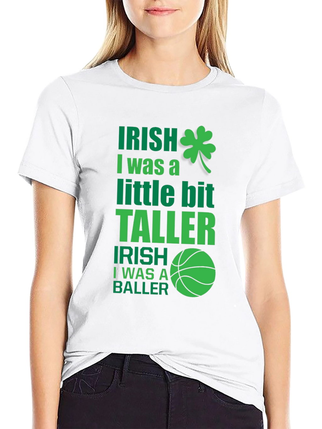Irish Taller Baller Mens Graphic Tee