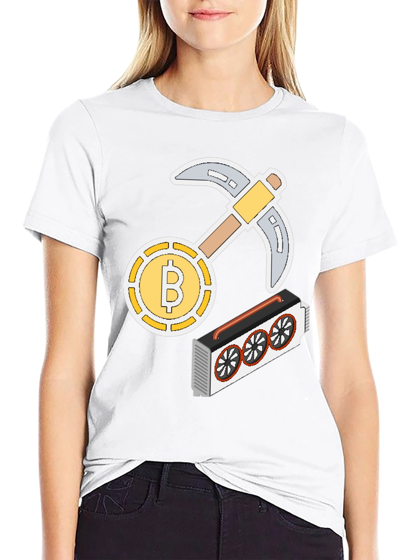 Bitcoin Mining T-Shirt - Cryptocurrency Miner Apparel