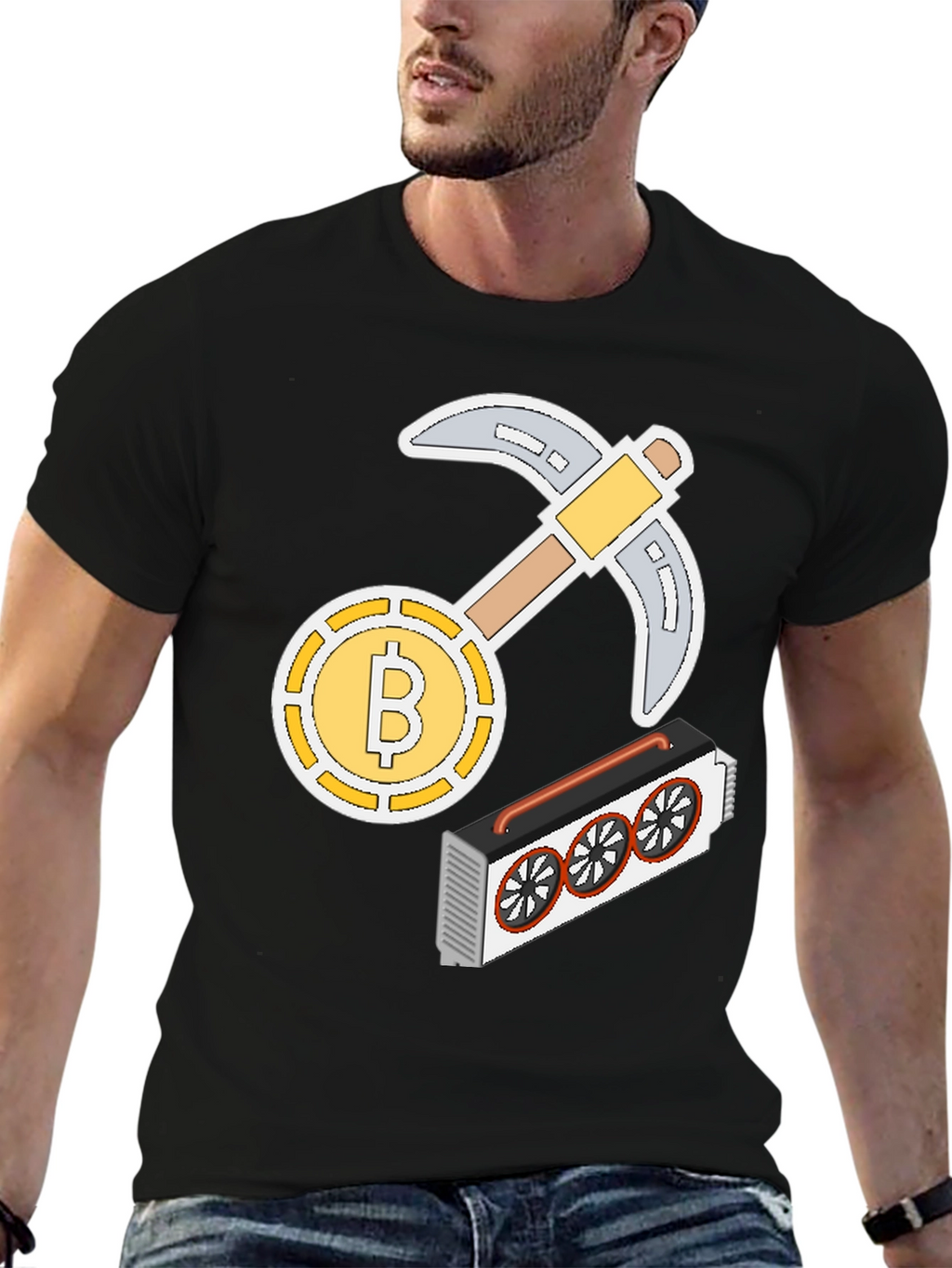 Bitcoin Mining T-Shirt - Cryptocurrency Miner Apparel