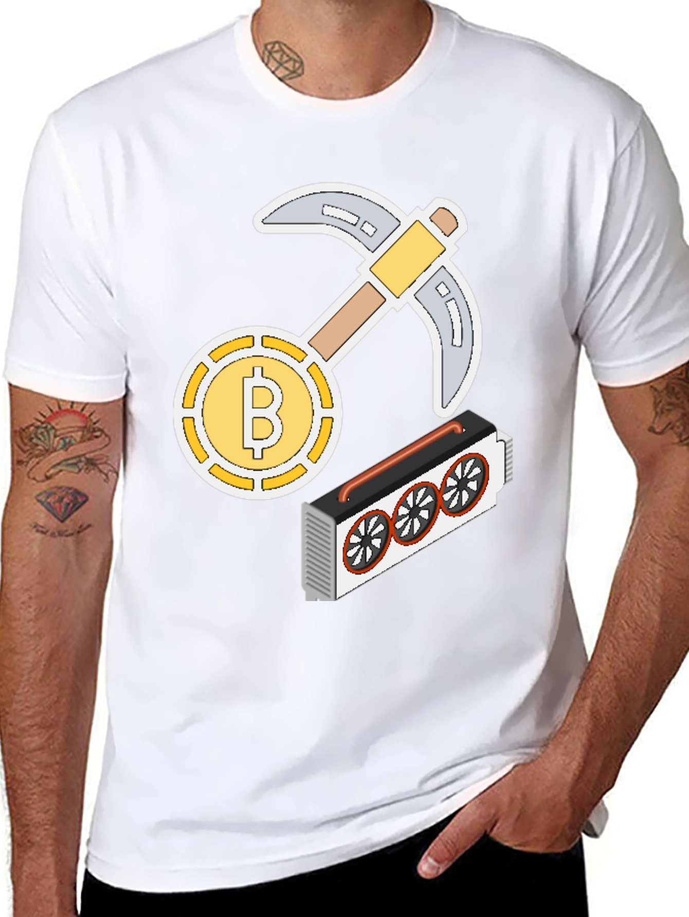 Bitcoin Mining T-Shirt - Cryptocurrency Miner Apparel