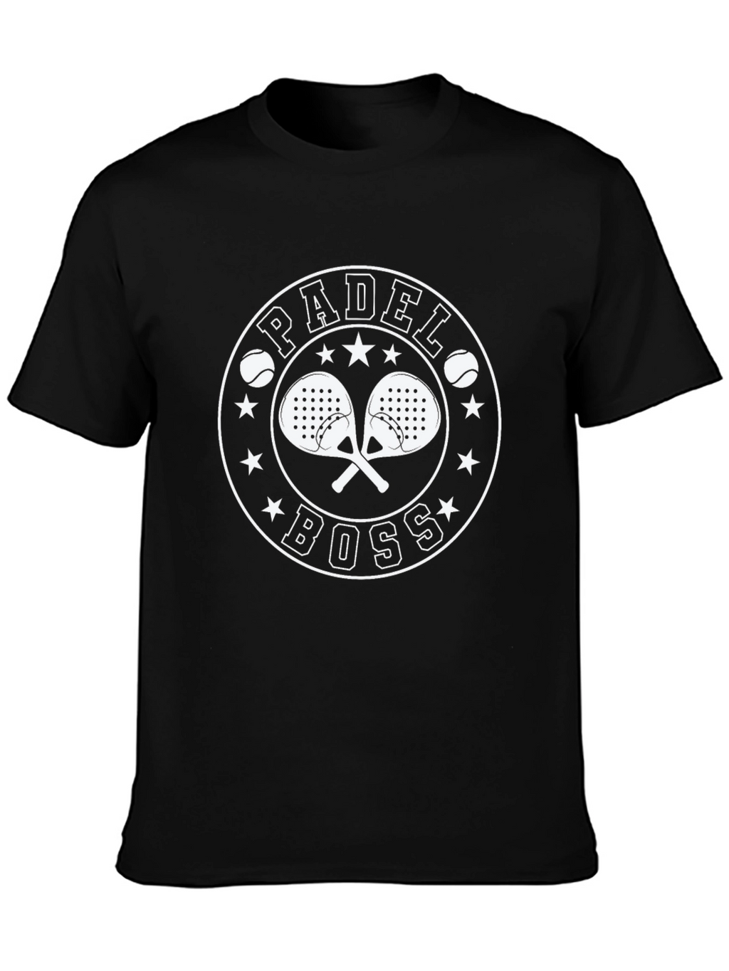 Padel Boss Black T-Shirt