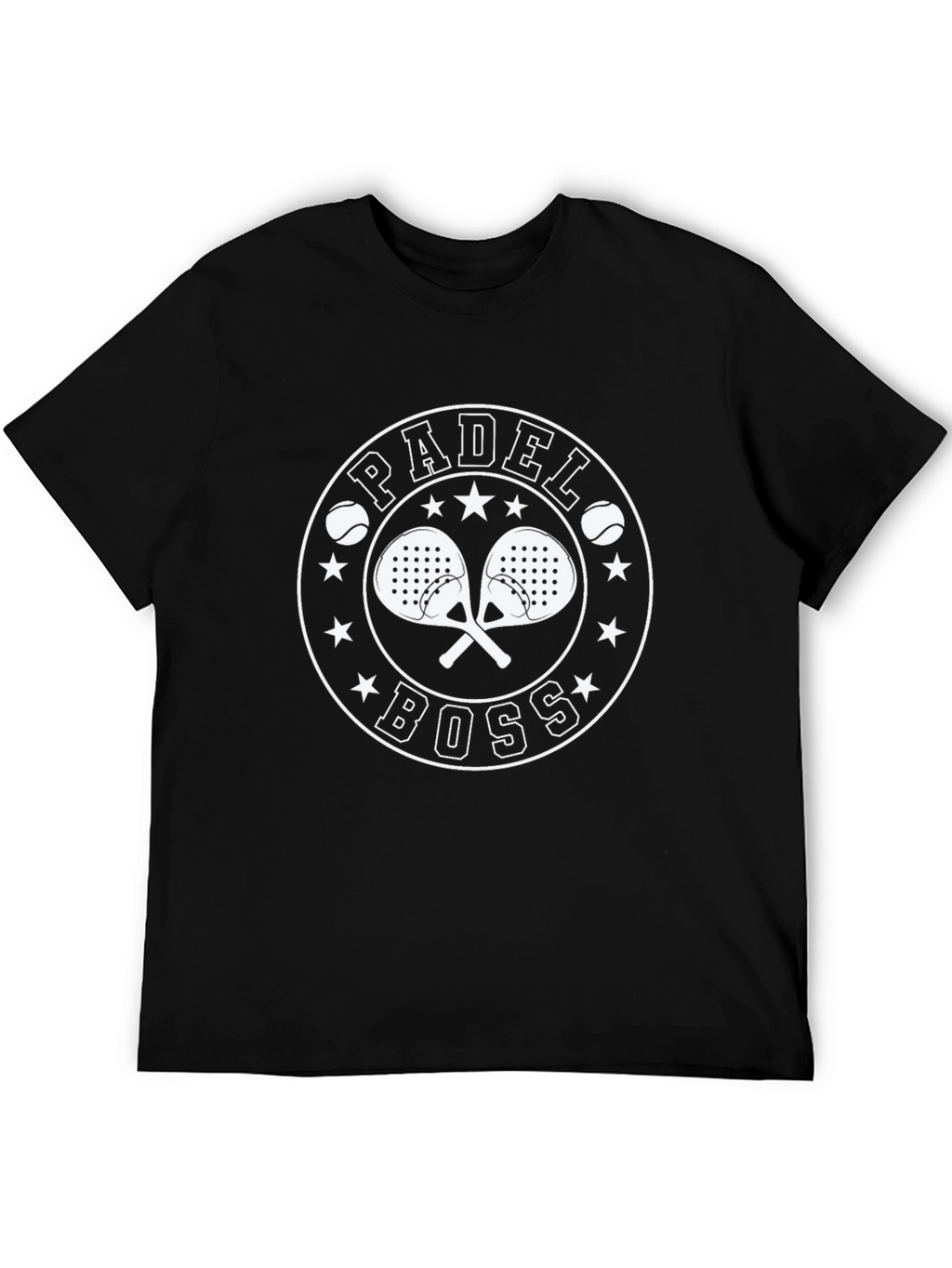 Padel Boss Black T-Shirt