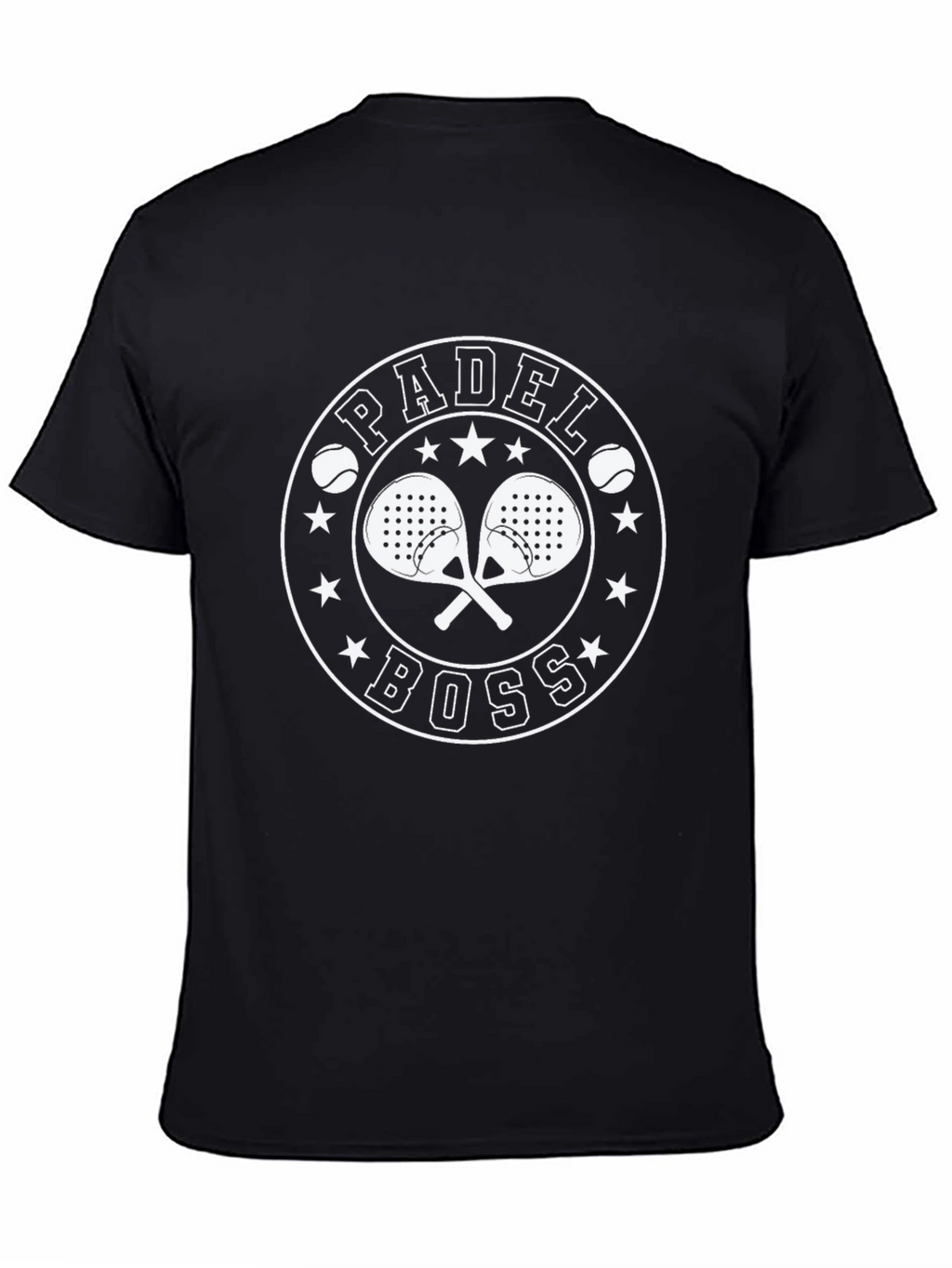 Padel Boss Black T-Shirt