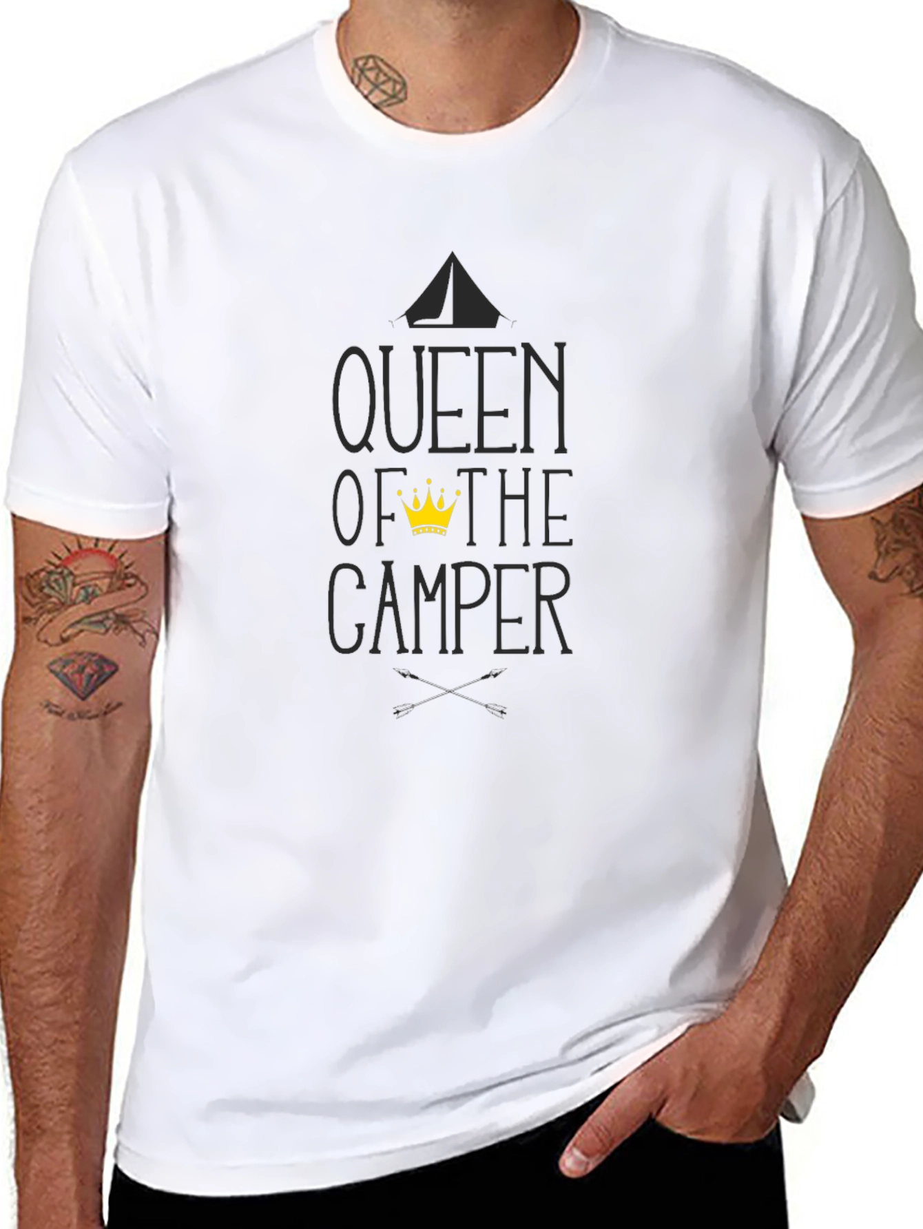 Queen of the Camper Novelty T-Shirt