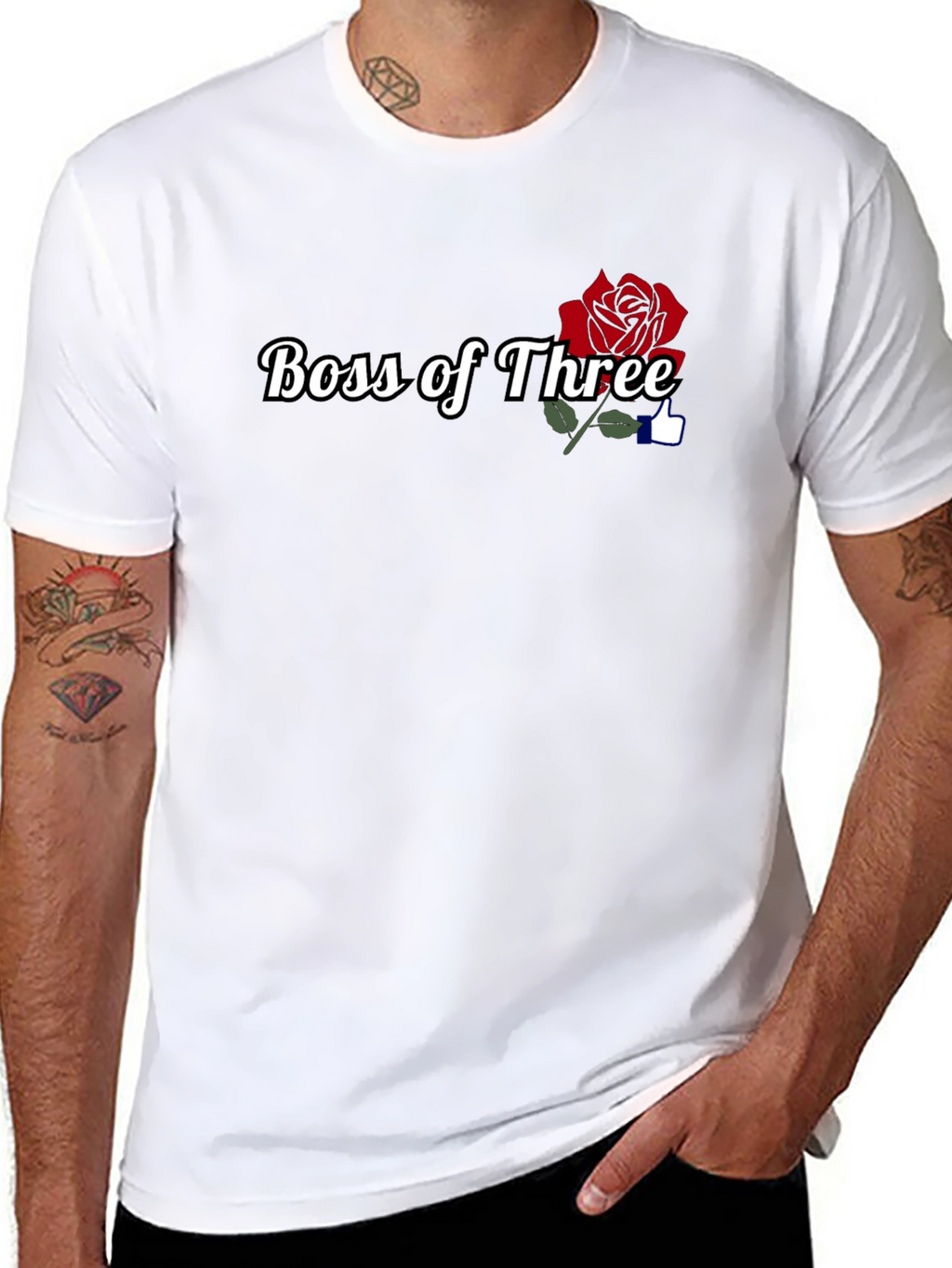 Boss of Three Rose T-Shirt