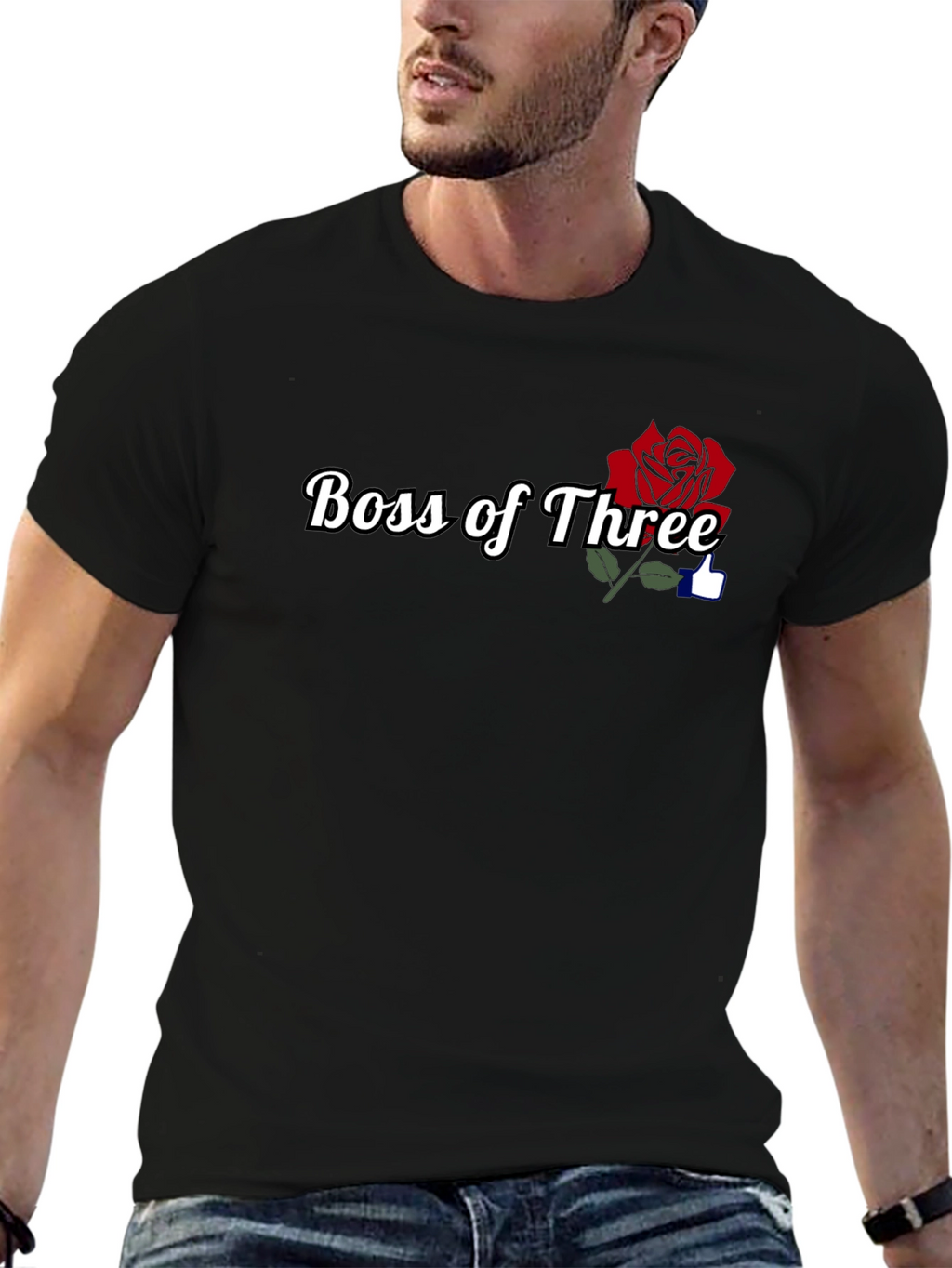 Boss of Three Rose T-Shirt