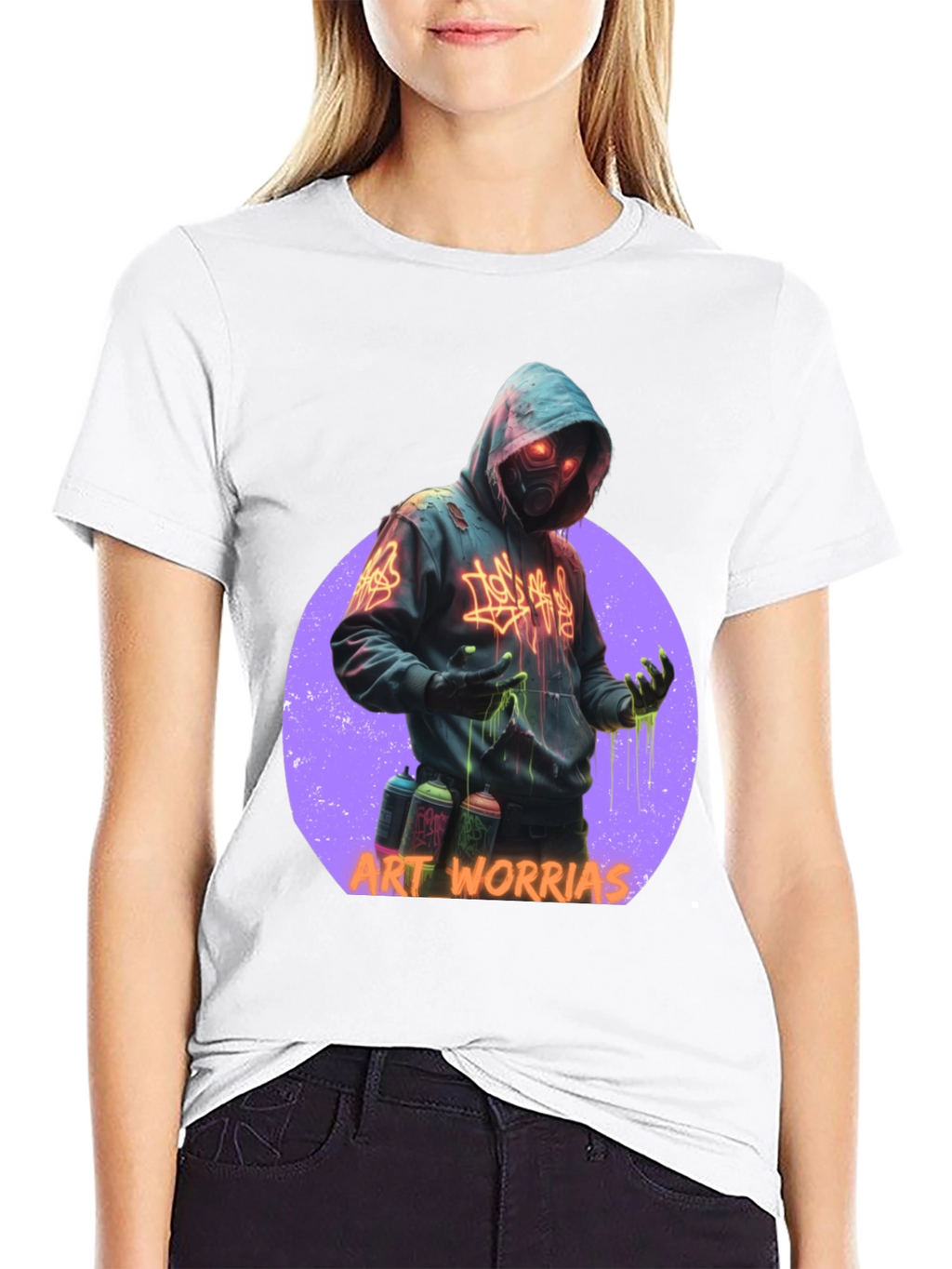 Art Worrias Graphic Tee - Urban Style