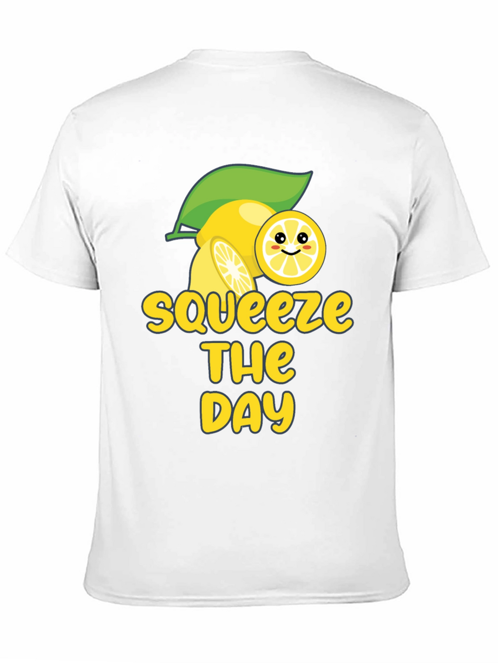 Squeeze the Day T-Shirt - Lemon Graphic Tee