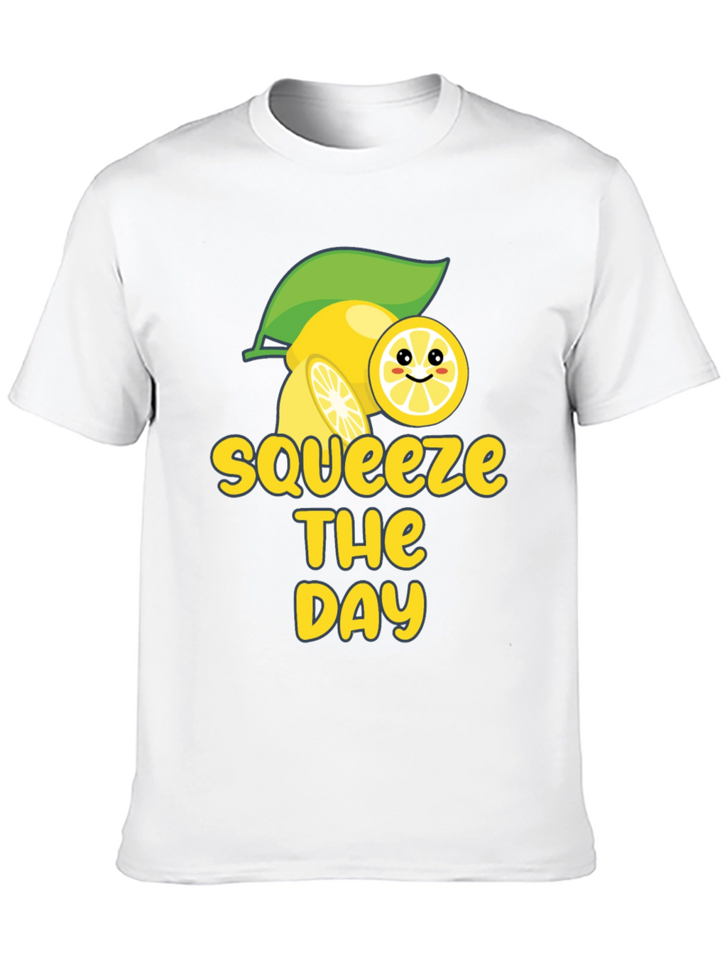 Squeeze the Day T-Shirt - Lemon Graphic Tee