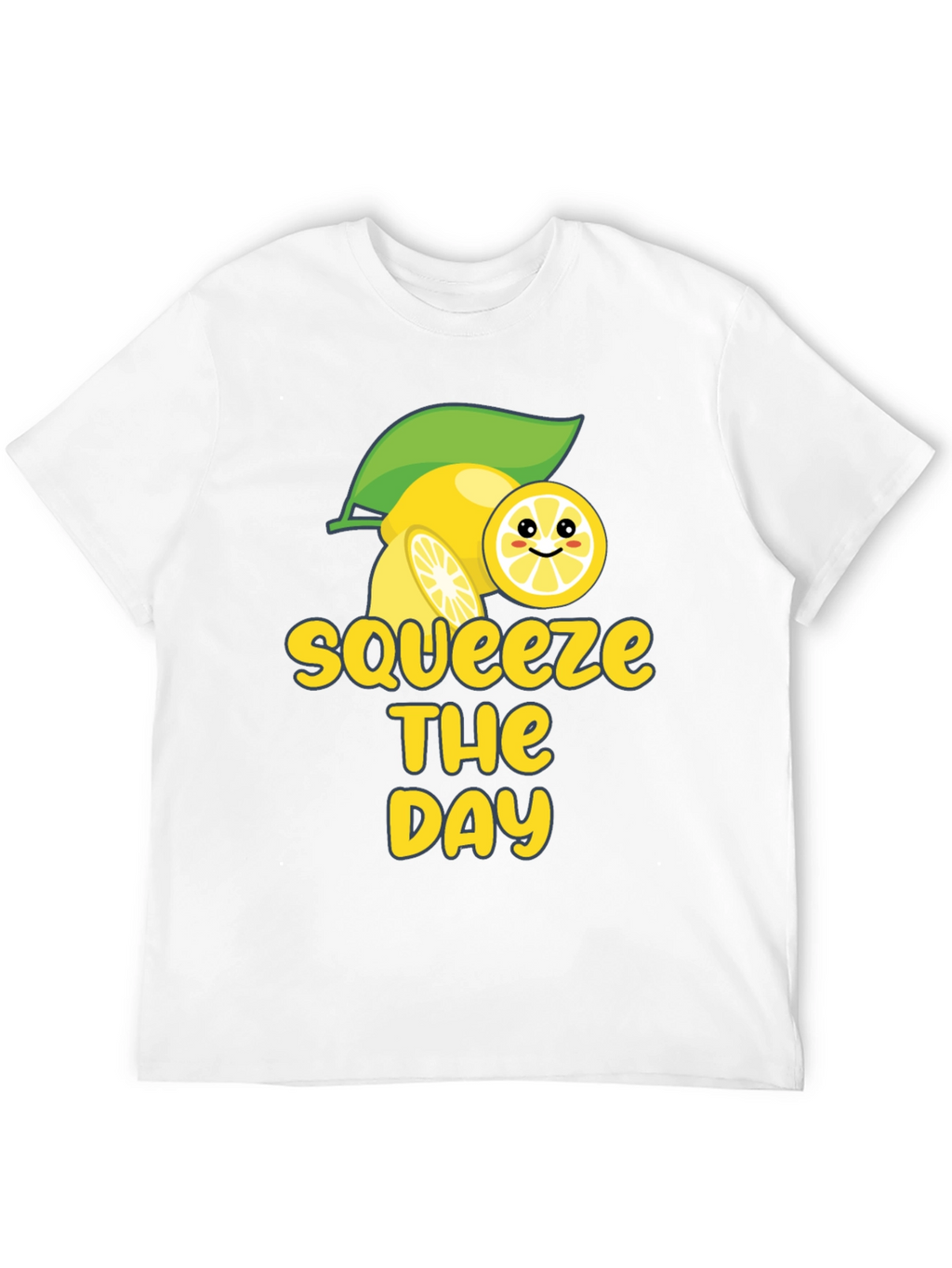 Squeeze the Day T-Shirt - Lemon Graphic Tee