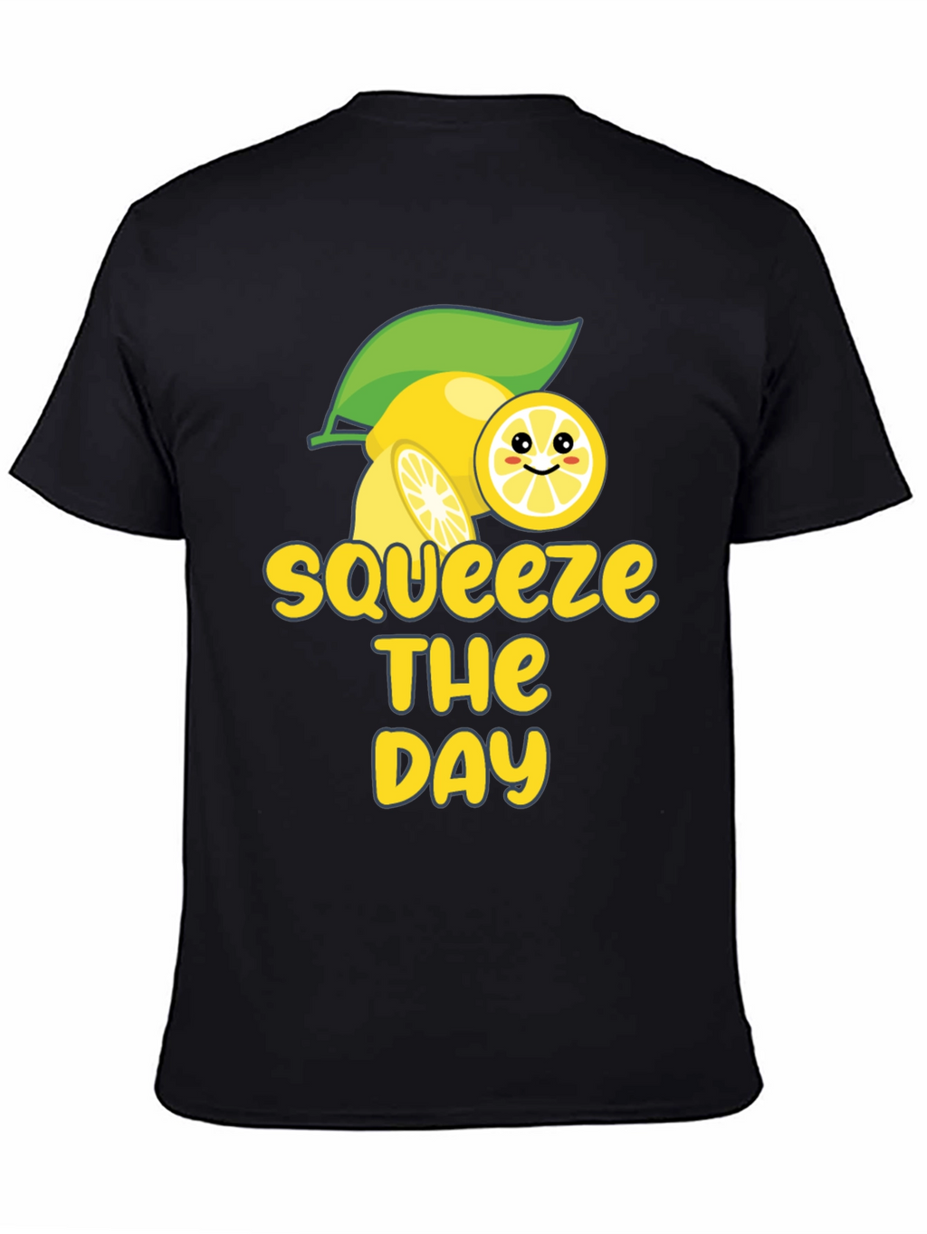 Squeeze the Day T-Shirt - Lemon Graphic Tee