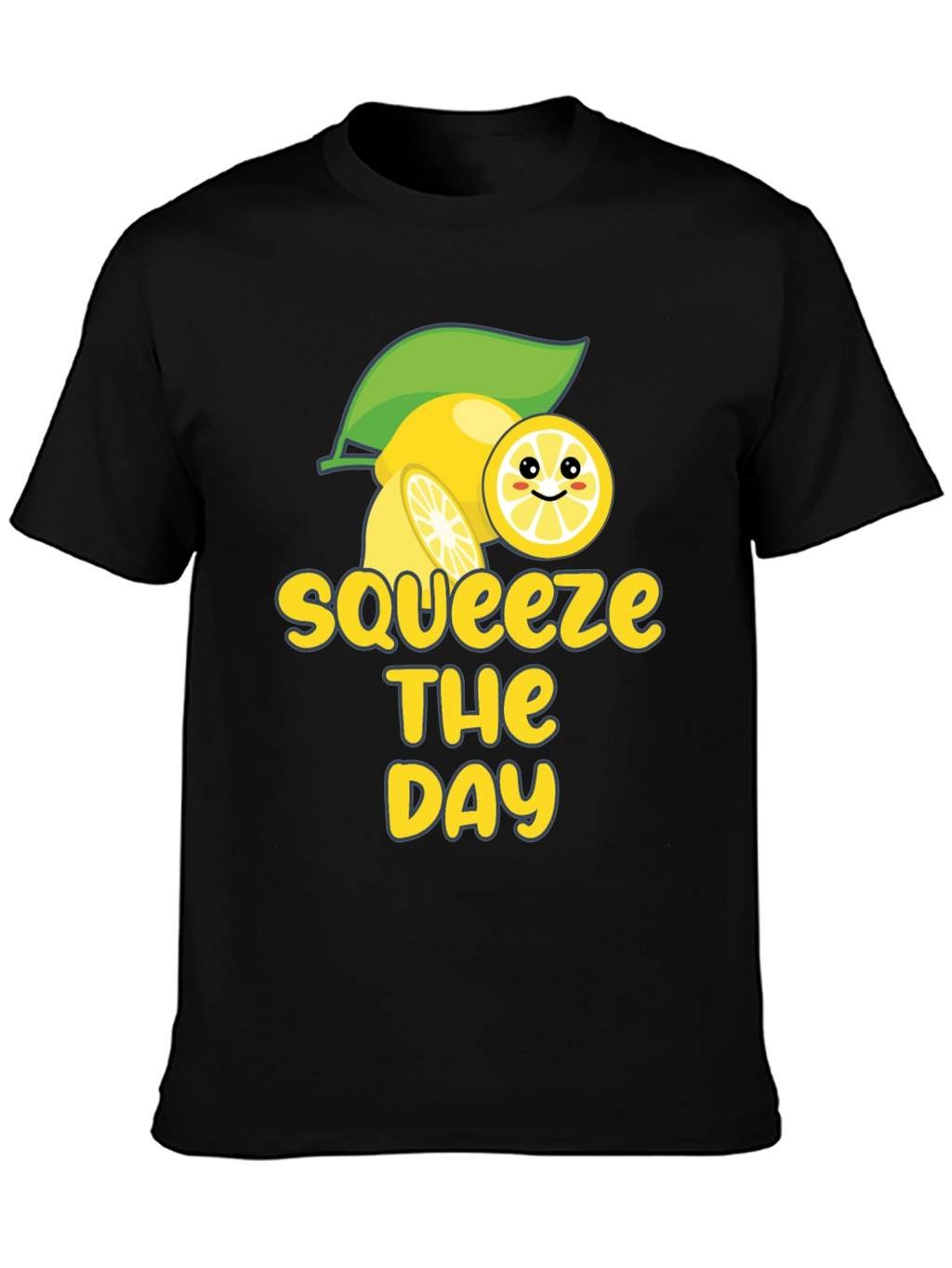 Squeeze the Day T-Shirt - Lemon Graphic Tee