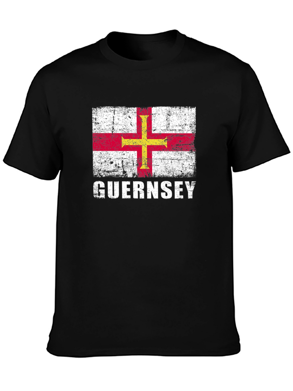 Guernsey Flag Graphic T-Shirt