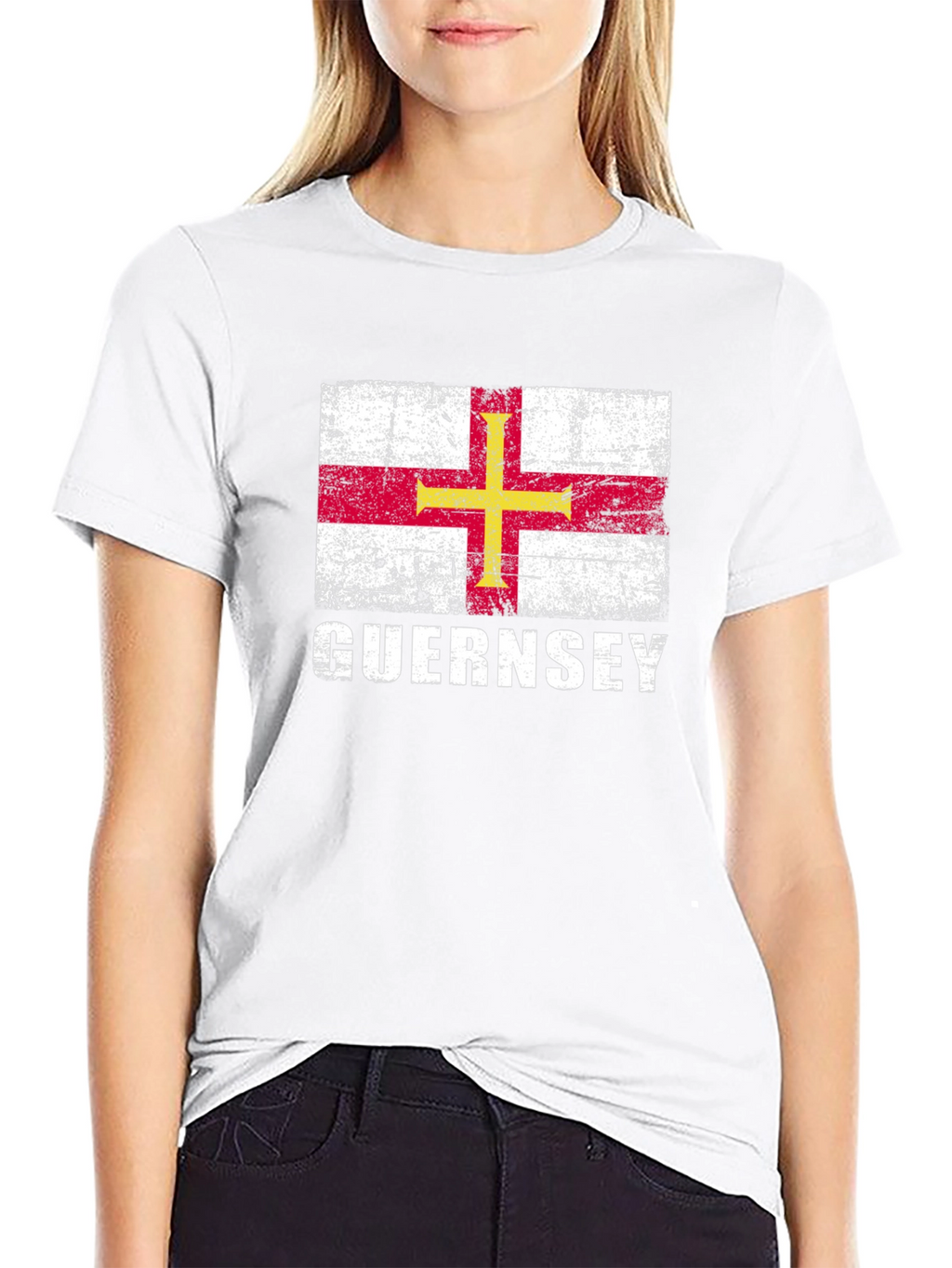 Guernsey Flag Graphic T-Shirt