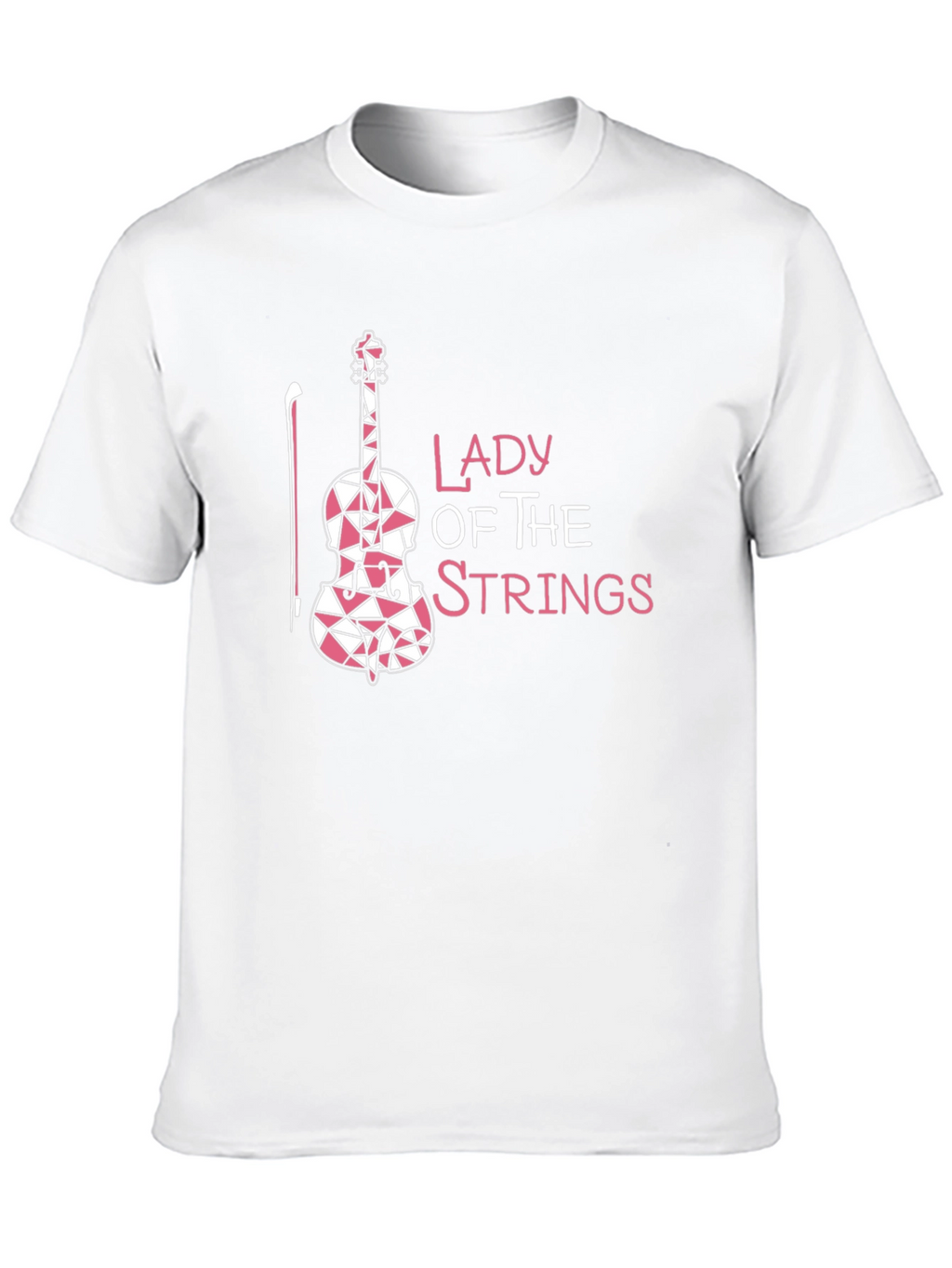 Lady of the Strings Black T-Shirt