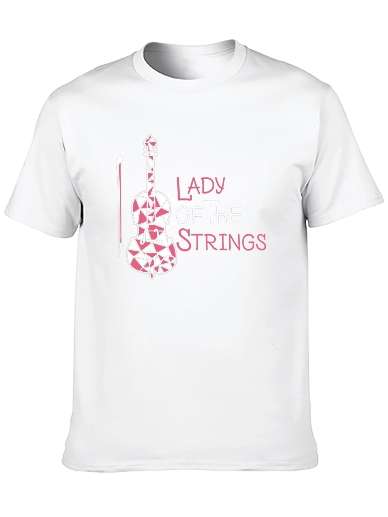 Lady of the Strings Black T-Shirt