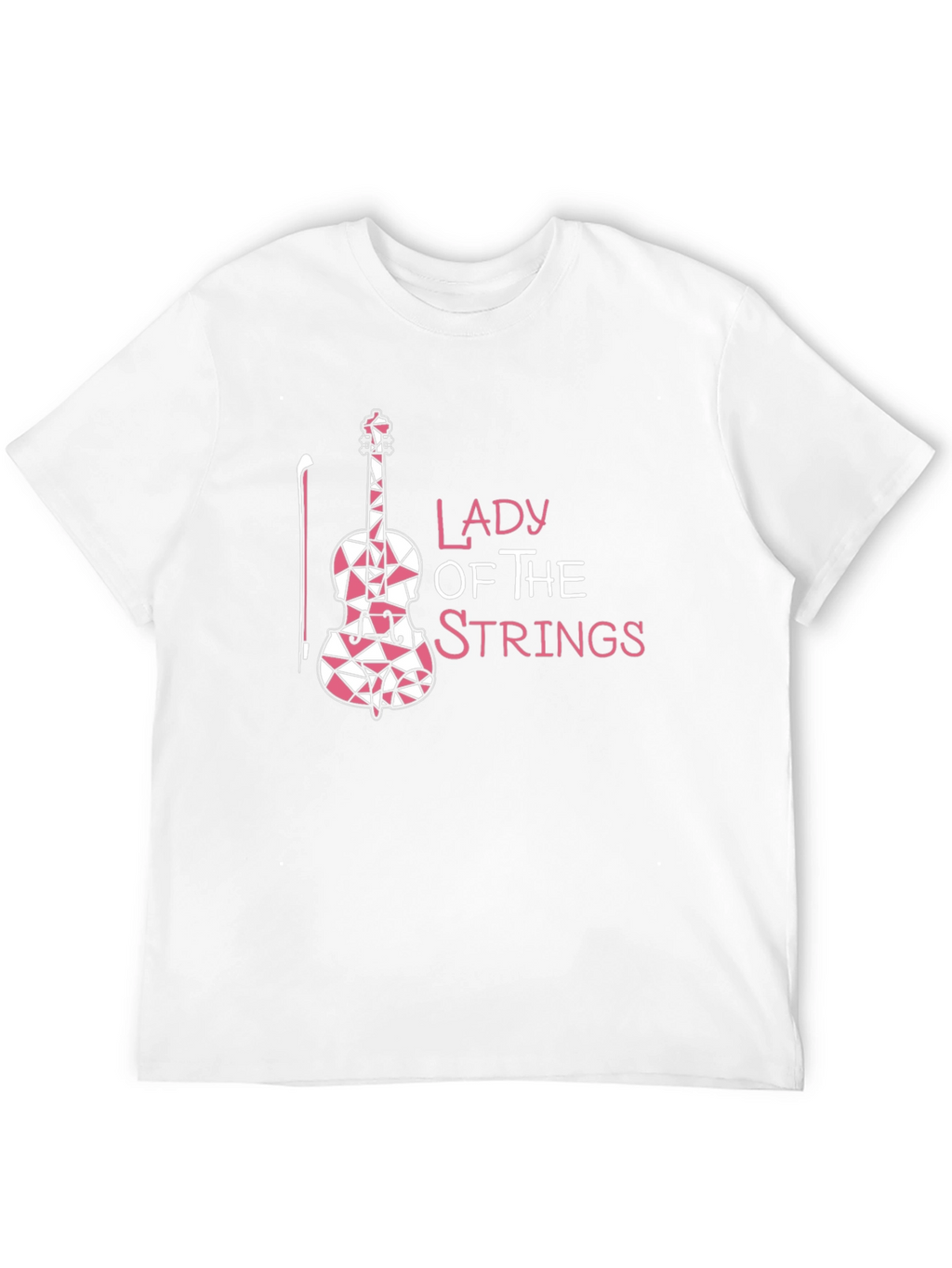 Lady of the Strings Black T-Shirt
