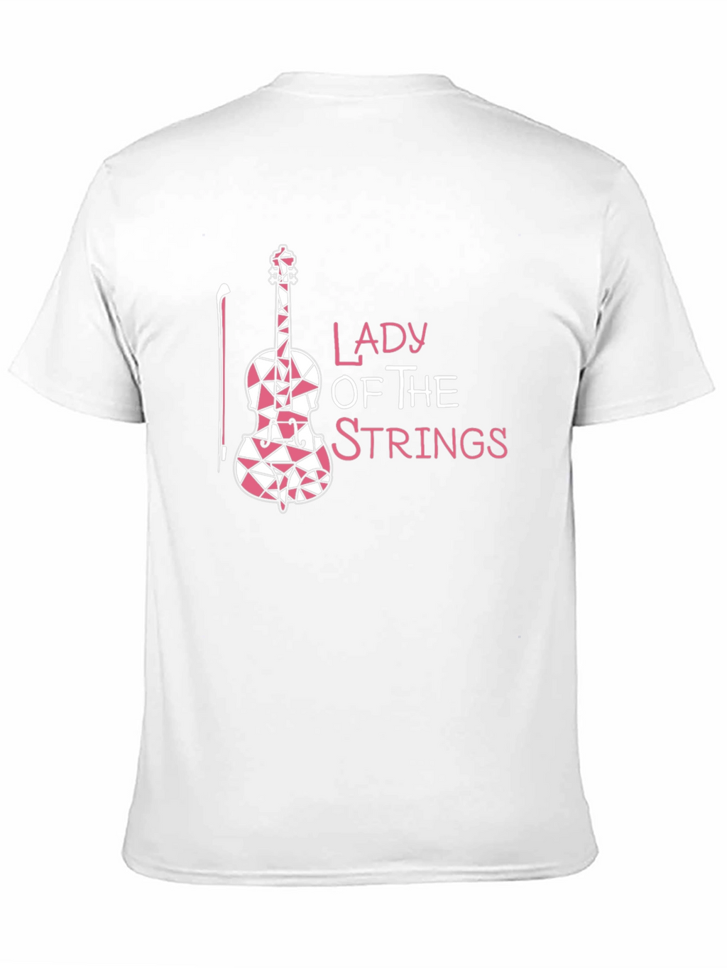 Lady of the Strings Black T-Shirt
