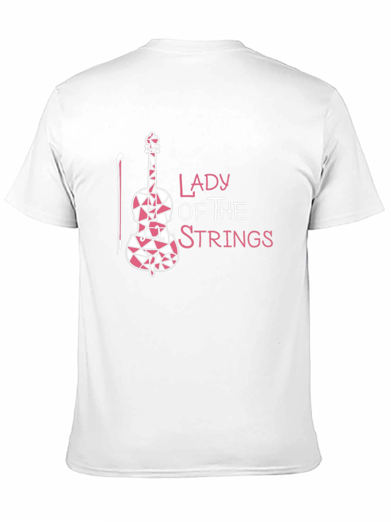 Lady of the Strings Black T-Shirt
