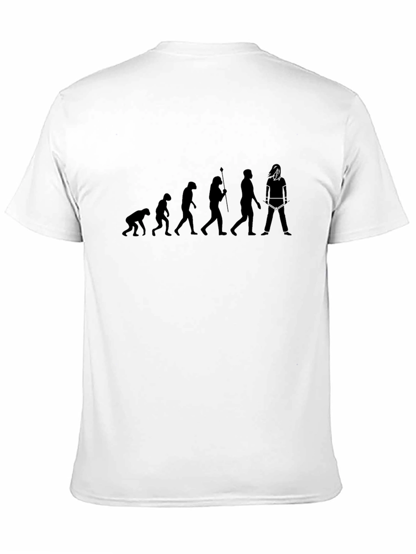 Evolution of Baywatch Mens T-Shirt