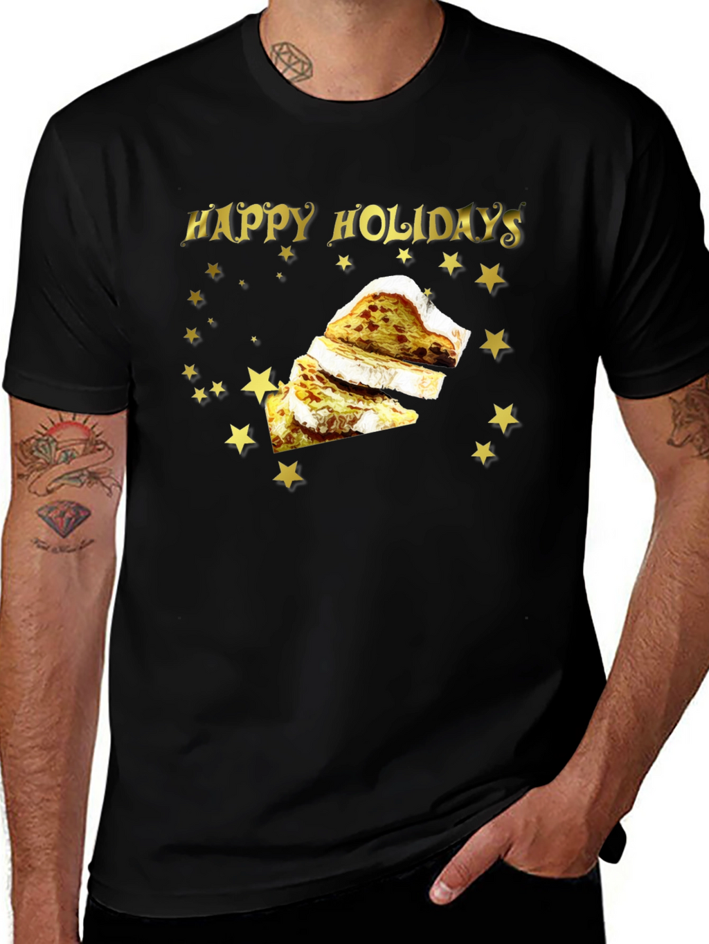 Happy Holidays Bread T-Shirt