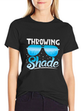 Throwing Shade Winter Sunglasses Tee