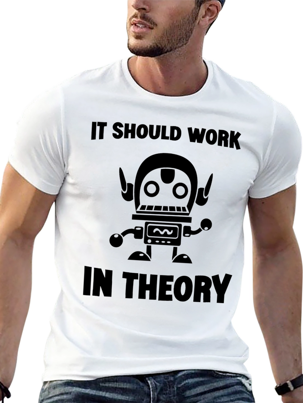 Robot Theory T-Shirt - Science Humor Tee