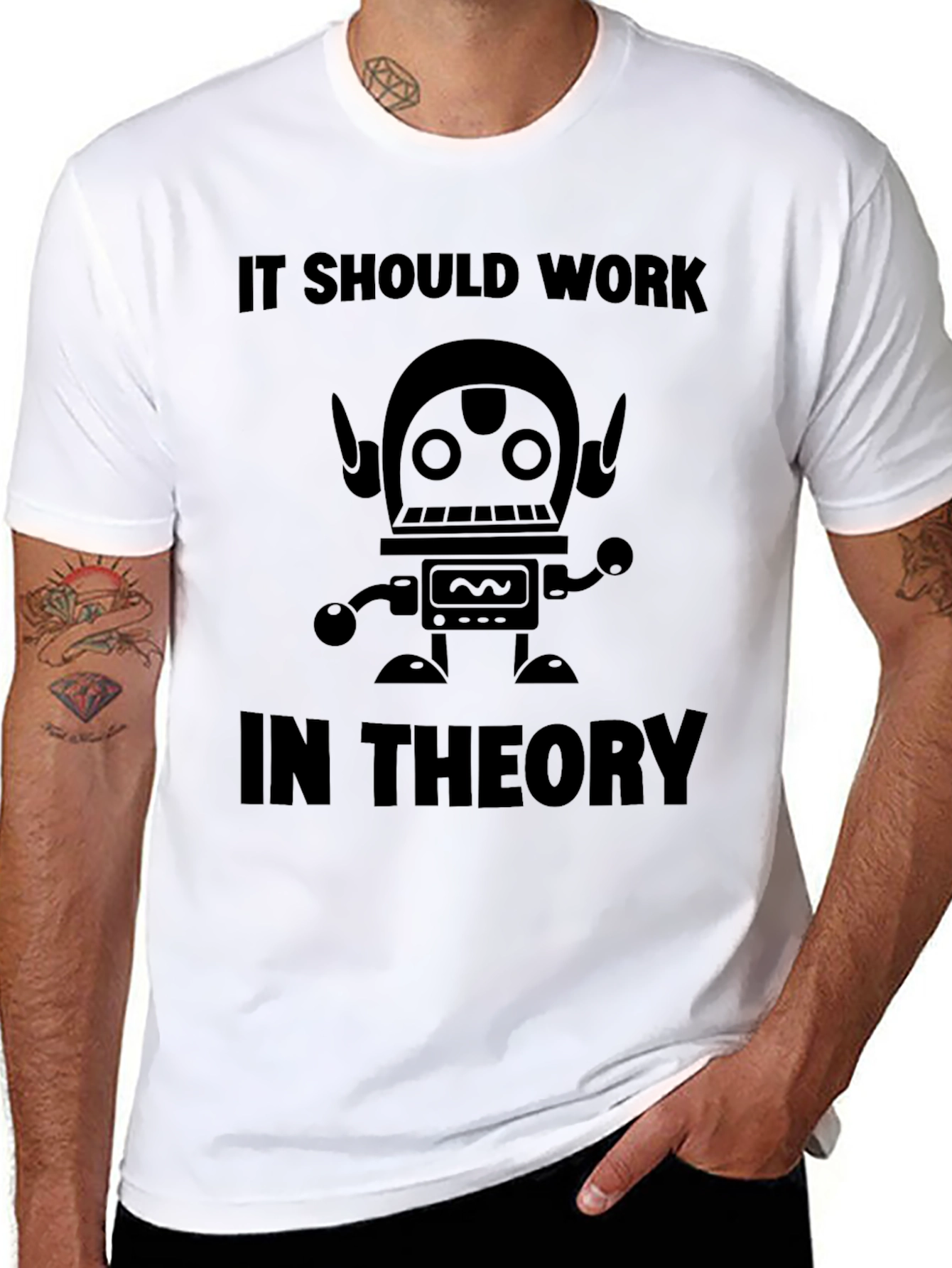 Robot Theory T-Shirt - Science Humor Tee