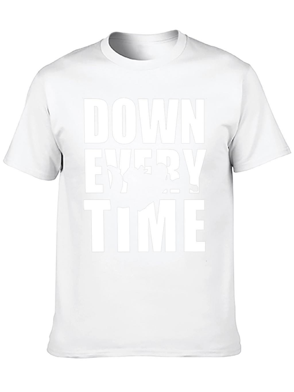 Down Every Time Black Graphic Tee