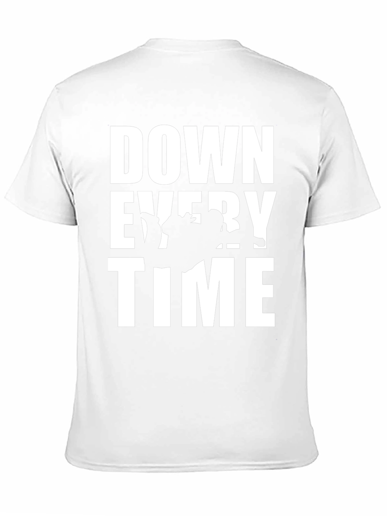 Down Every Time Black Graphic Tee