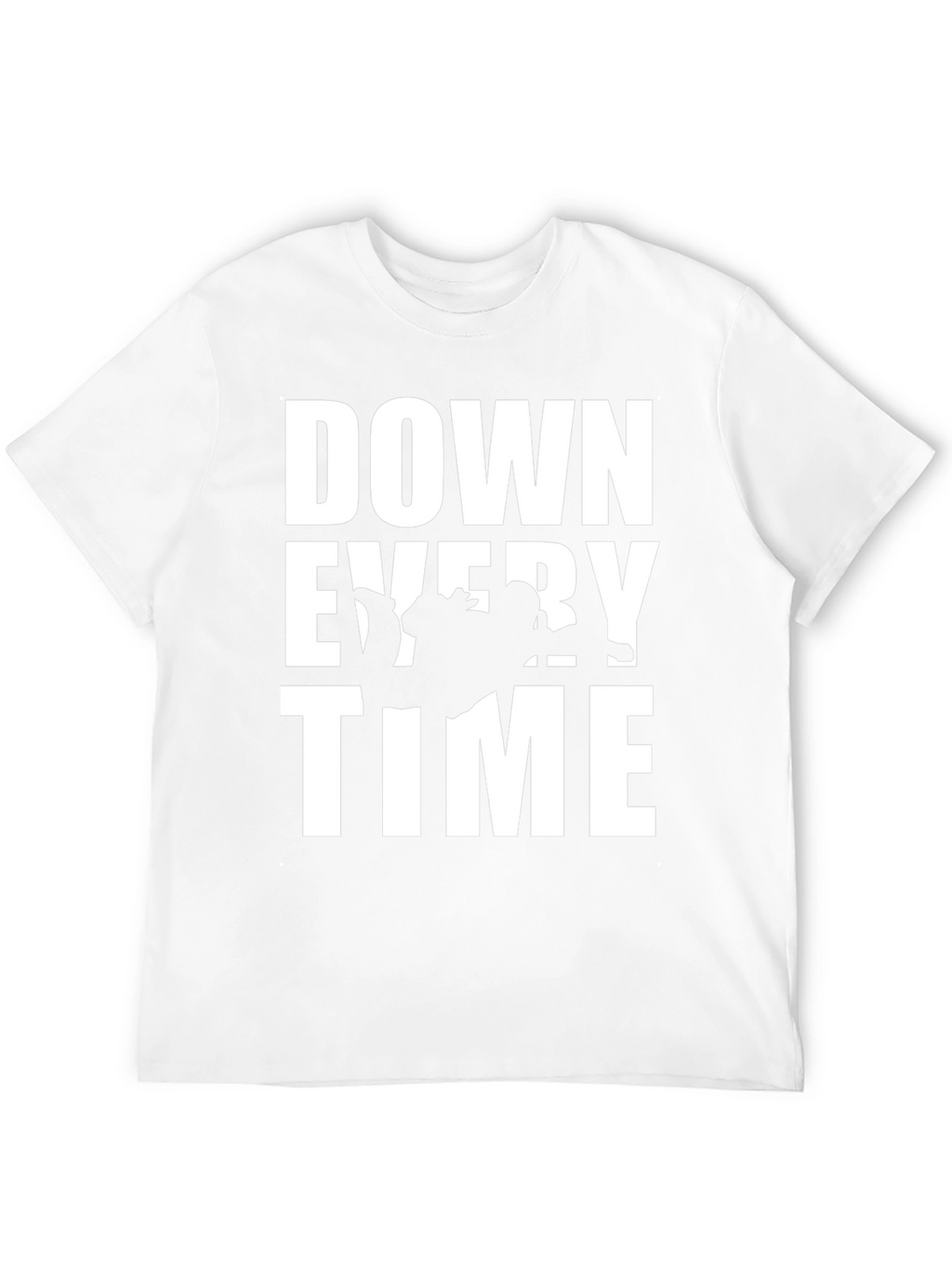Down Every Time Black Graphic Tee