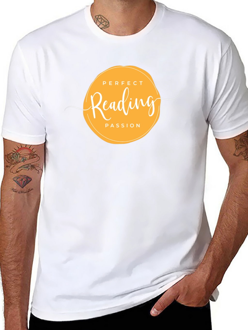 Perfect Reading Passion Black T-Shirt