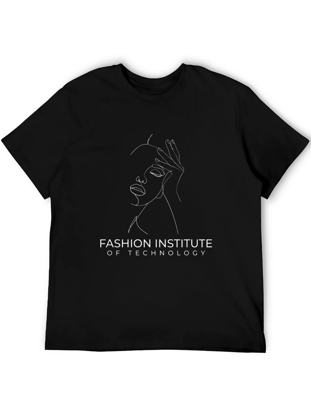 Fashion Institute Tee - Minimalist Line Art