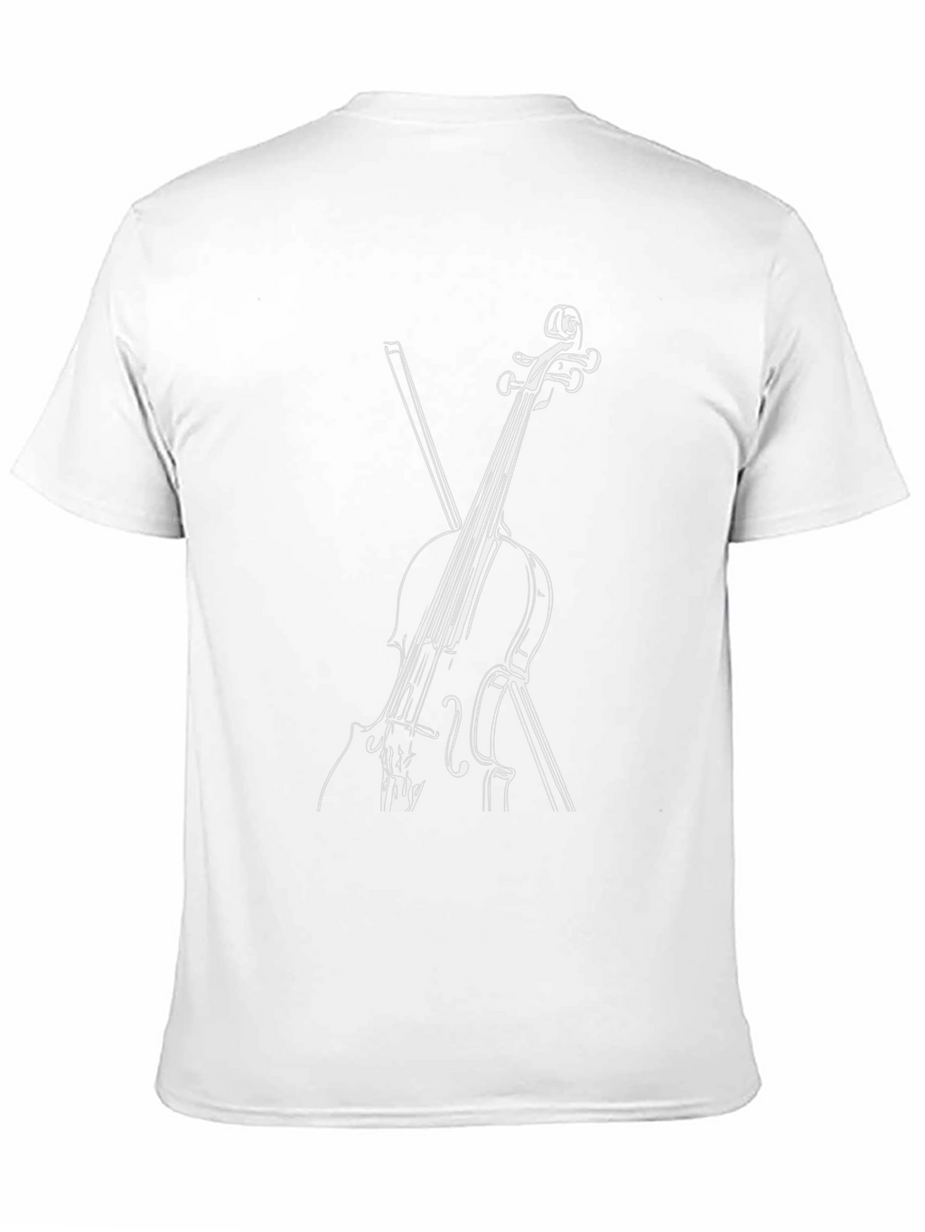 Cello Graphic Tee - Musicians Black T-Shirt