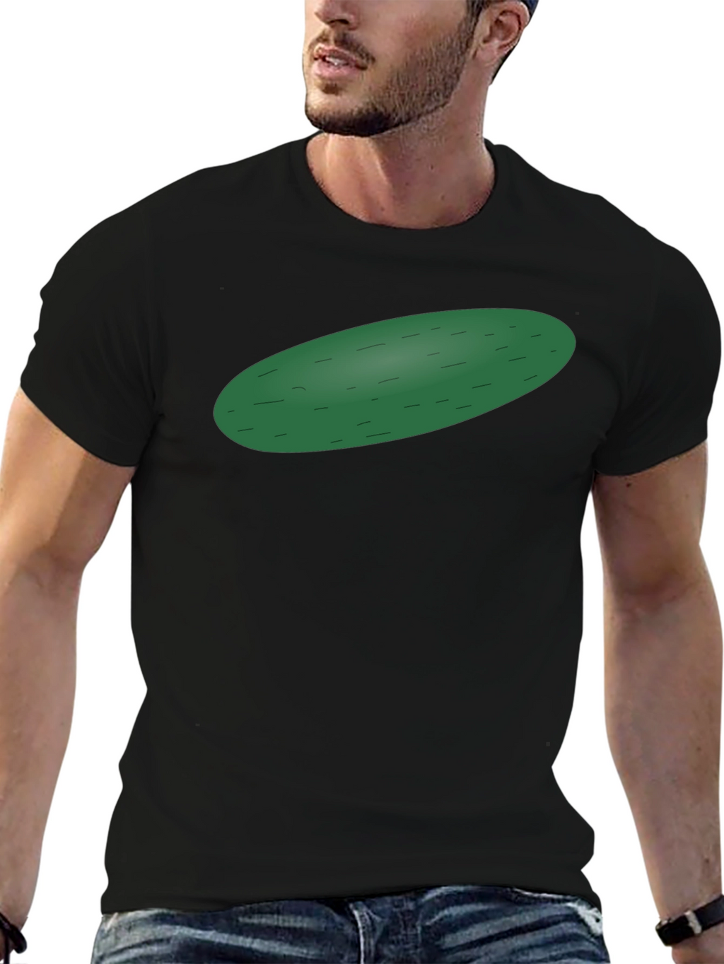 Pickle Graphic Tee - Unique Black T-Shirt