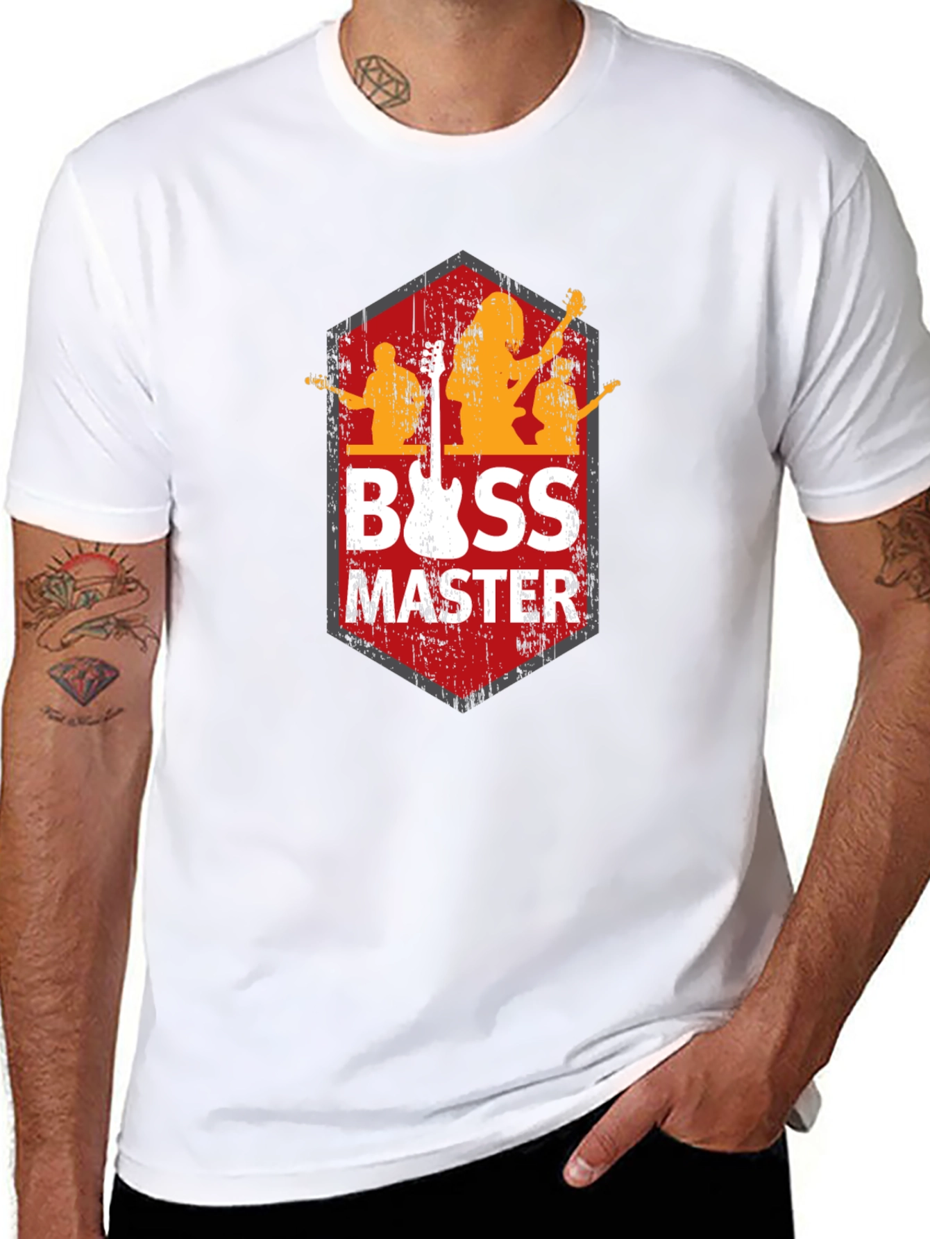 Bass Master Graphic Tee - Musicians T-Shirt