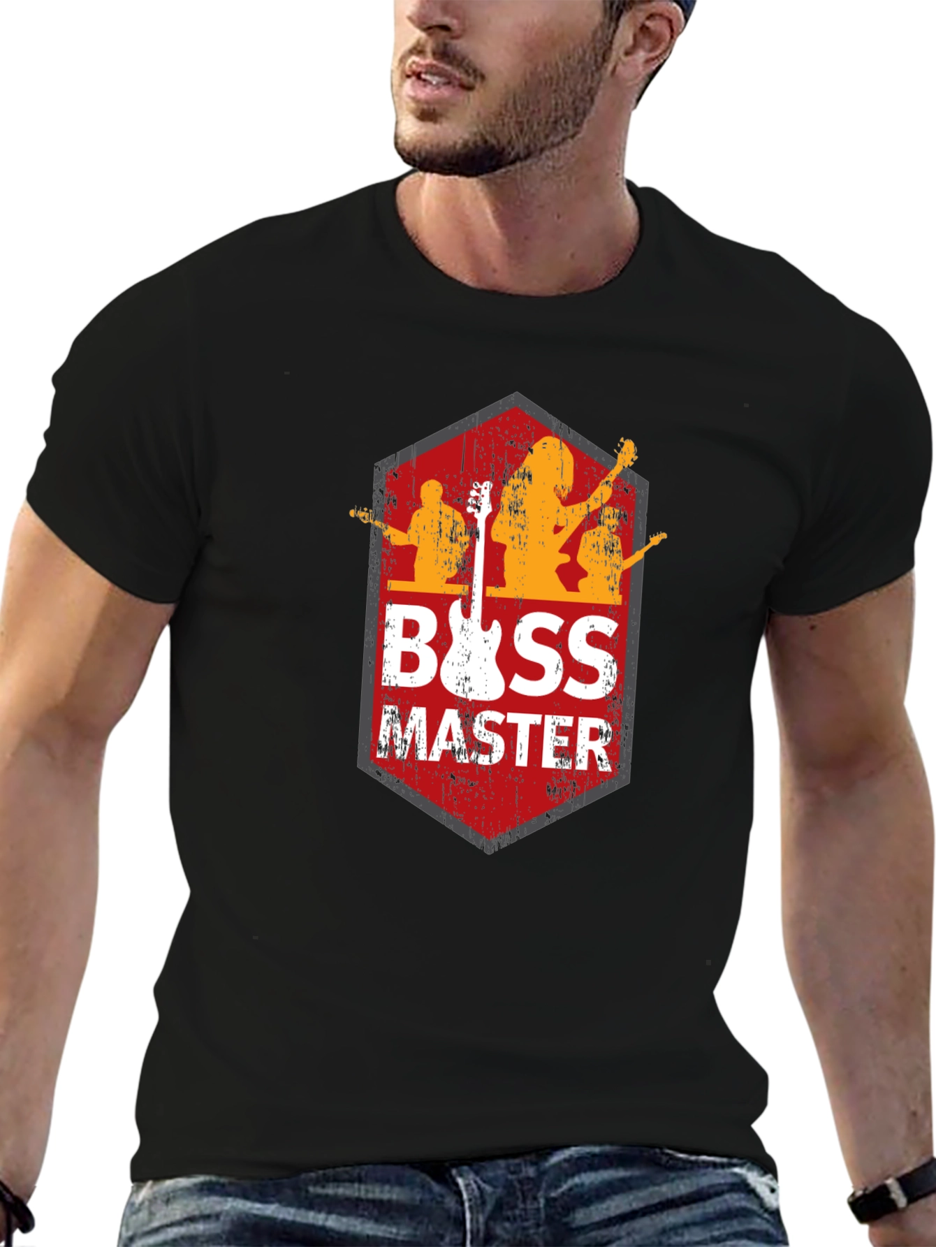 Bass Master Graphic Tee - Musicians T-Shirt