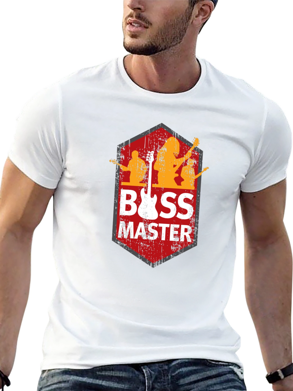 Bass Master Graphic Tee - Musicians T-Shirt