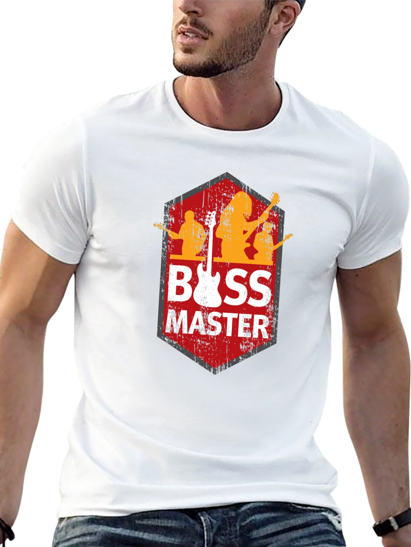 Bass Master Graphic Tee - Musicians T-Shirt