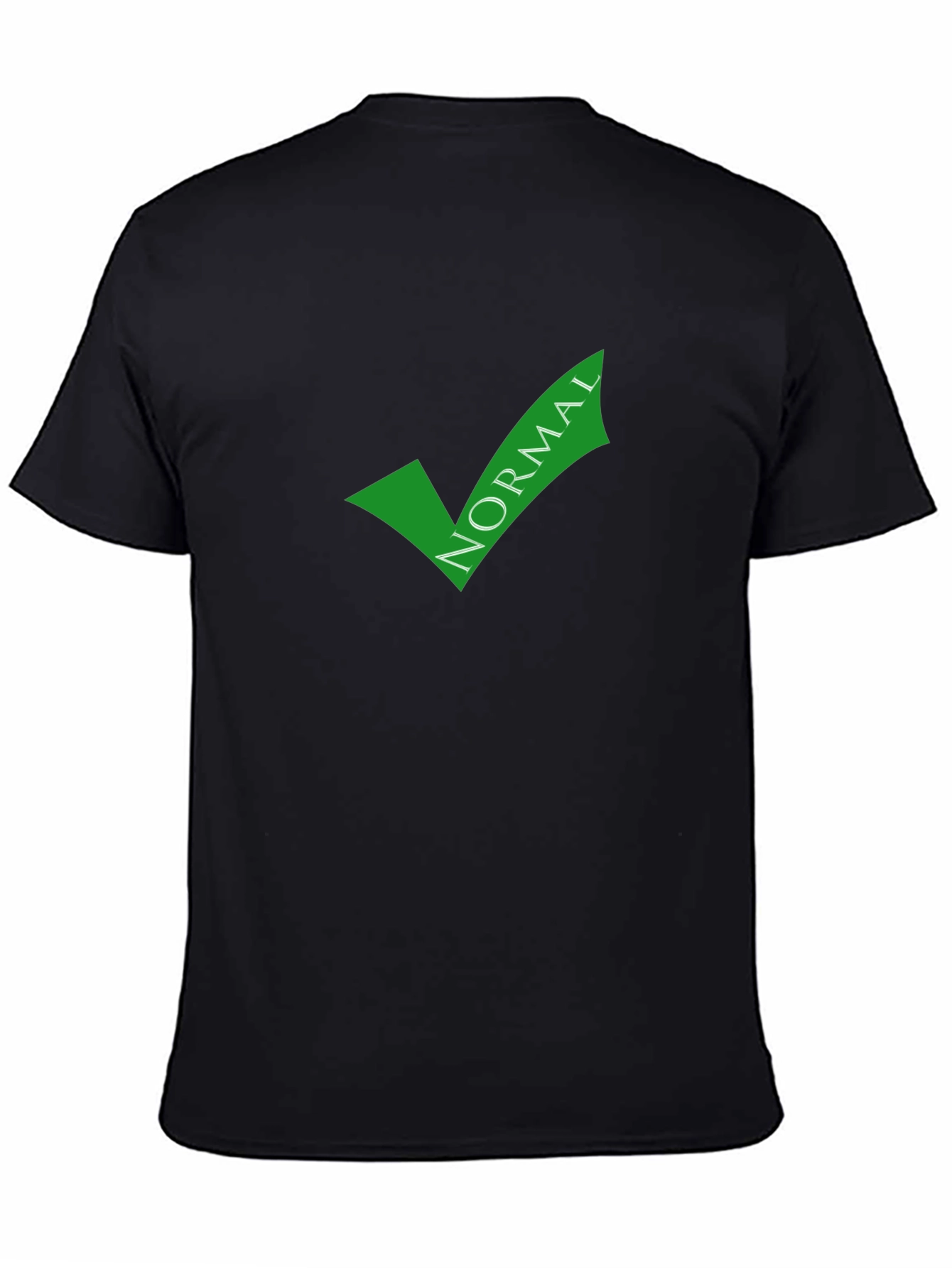 Normal Checkmark Graphic Tee - Soft Cotton Blend