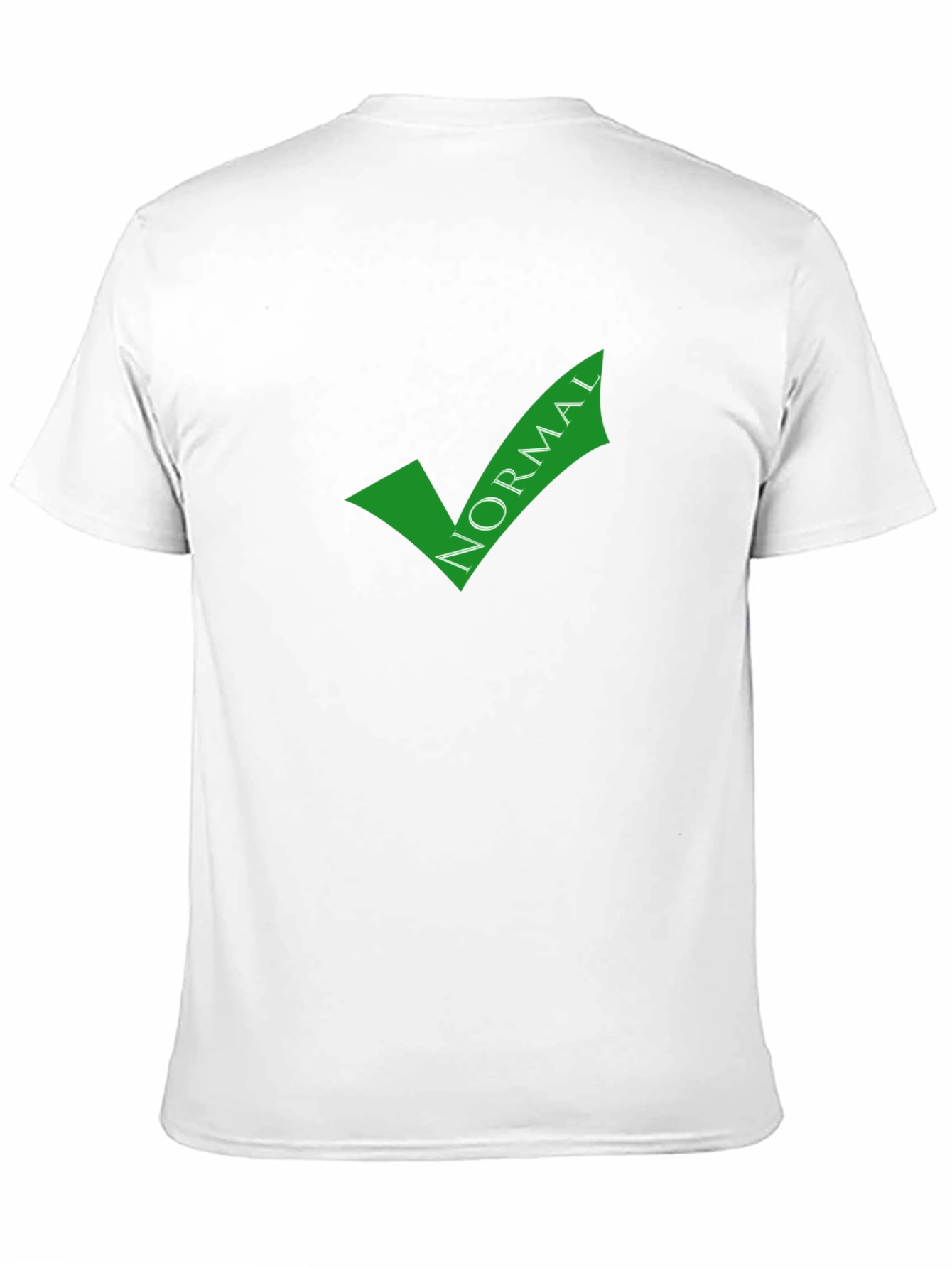 Normal Checkmark Graphic Tee - Soft Cotton Blend