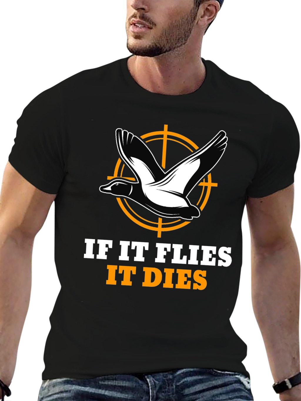 If It Flies It Dies Hunting T-Shirt