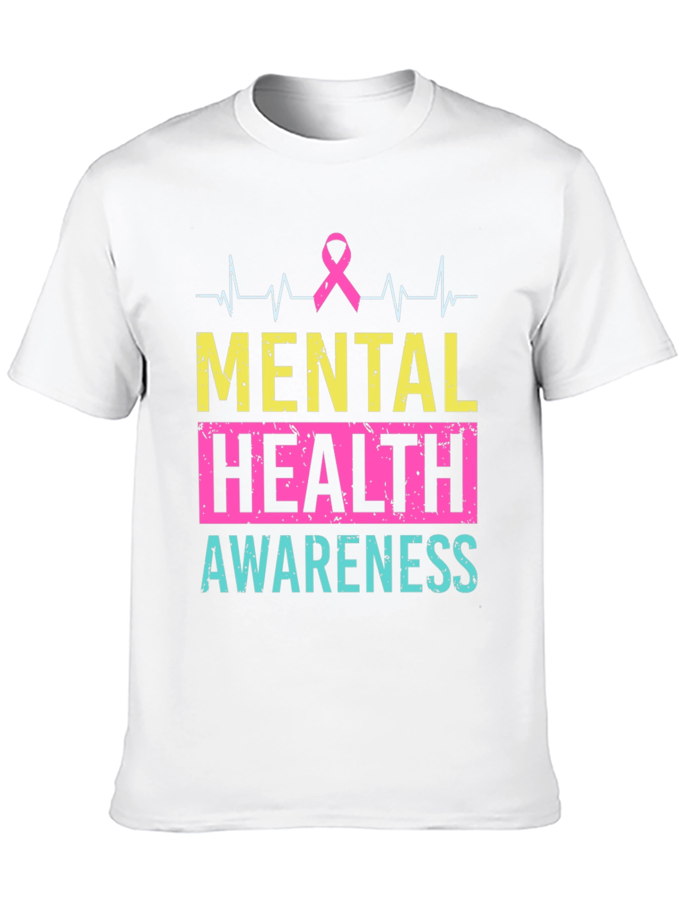 Mental Health Awareness T-Shirt - Black