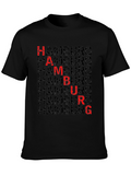 Hamburg T-Shirt - Grunge Lettering Design