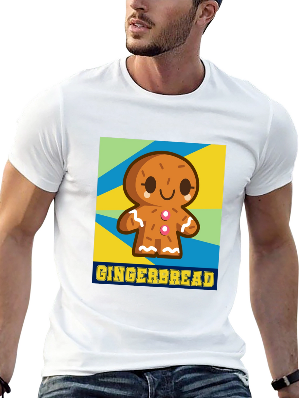 Gingerbread Graphic T-Shirt
