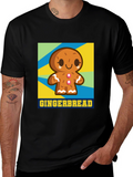 Gingerbread Graphic T-Shirt