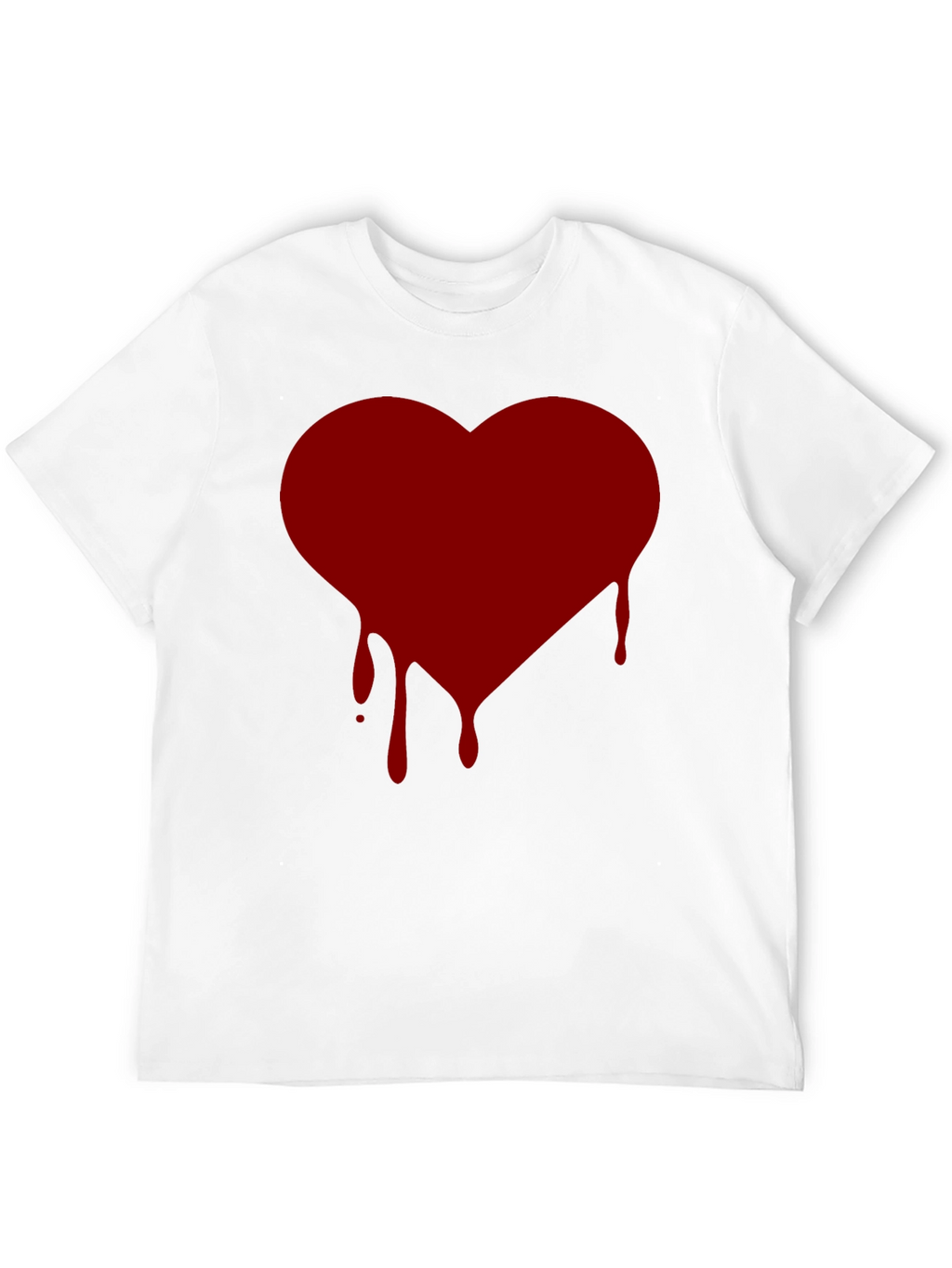 Bleeding Heart Graphic T-Shirt - Black