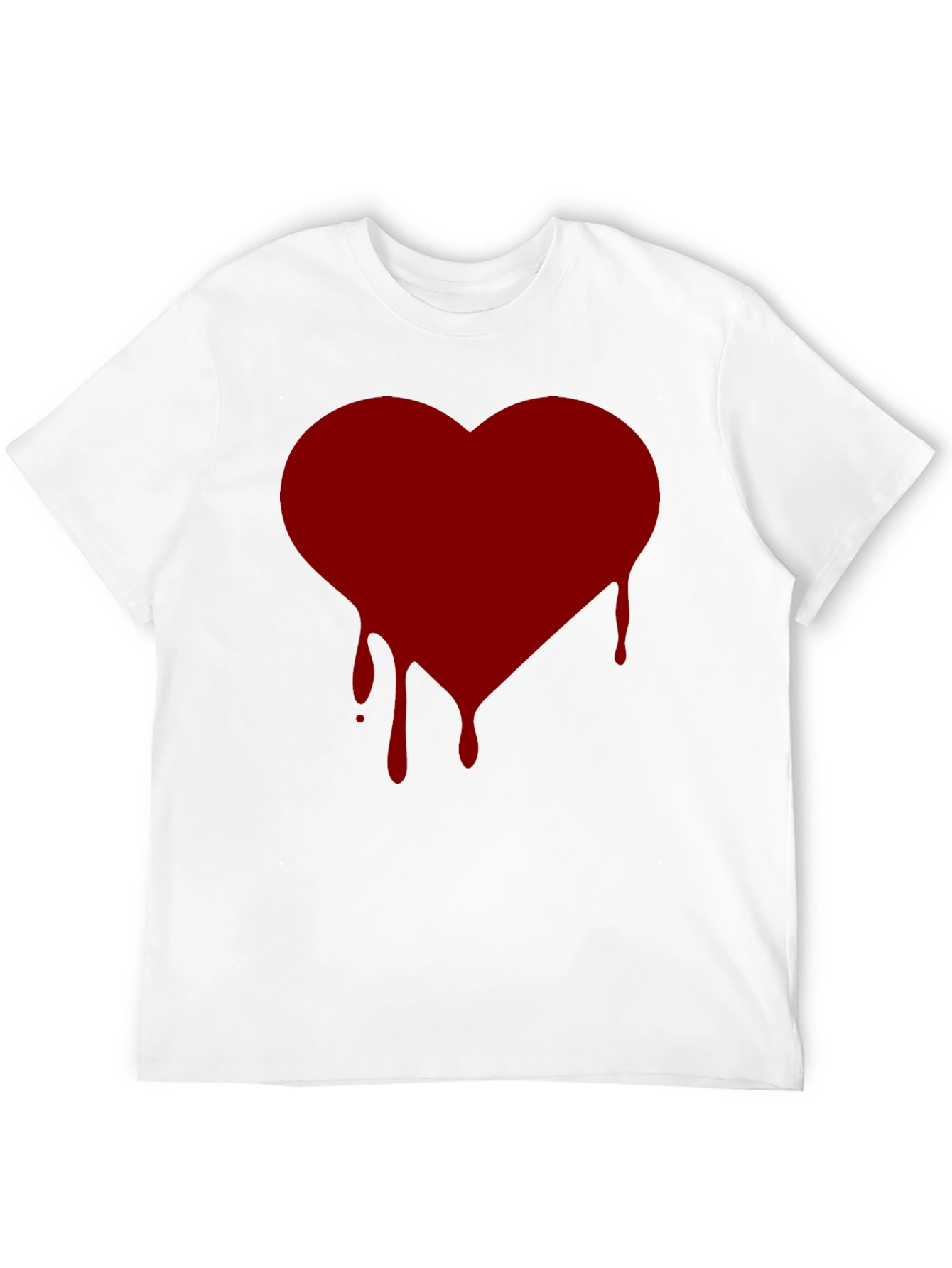 Bleeding Heart Graphic T-Shirt - Black